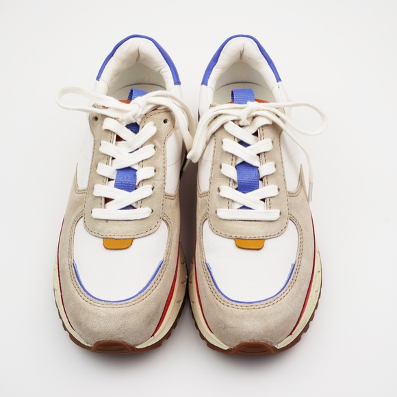New MADEWELL Kickoff Trainer Sneakers in Recycled Nylon Suede and Leather - Picture 5 of 5